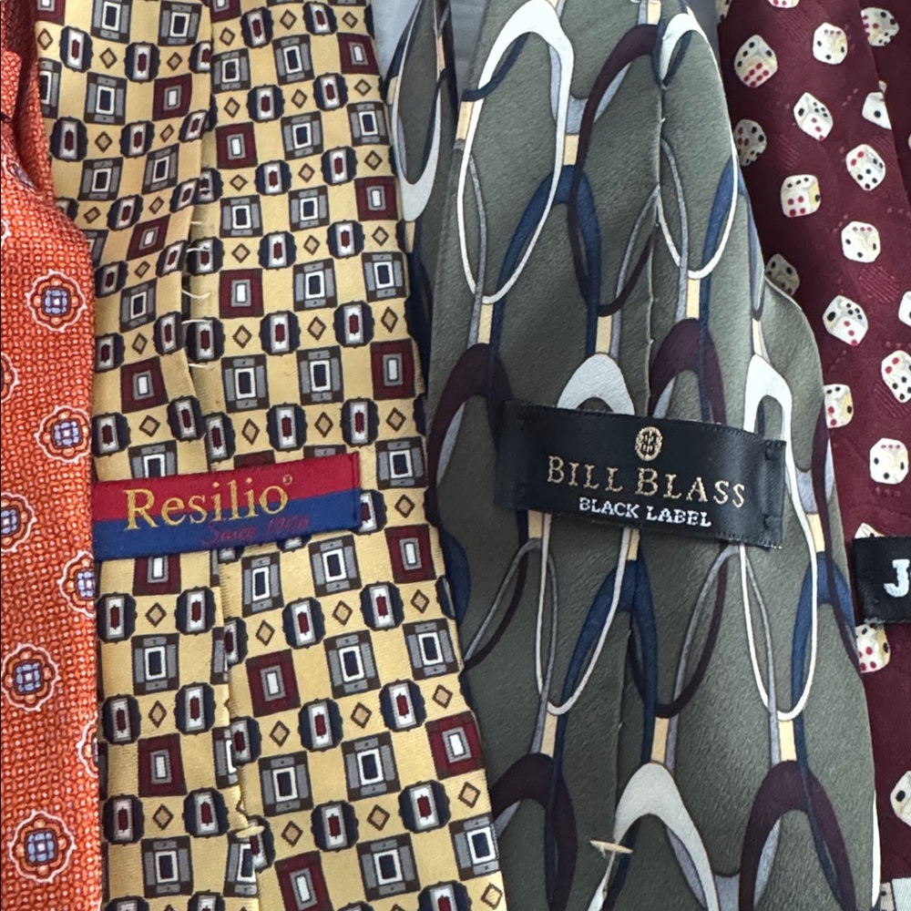 Assorted Patterned Ties Set Lot 7 - image 6